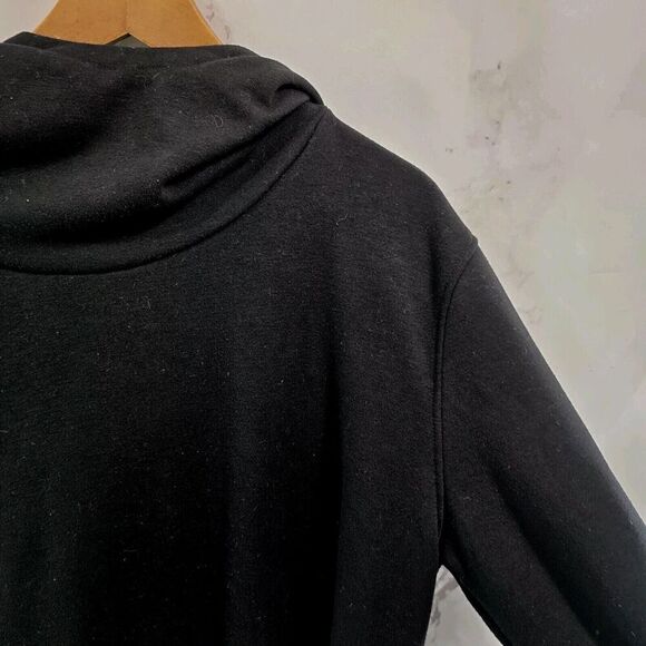 Killstar Hoodie Womens Small Black Draco Cowl Pullover Sweatshirt Oversized - Picture 12 of 13